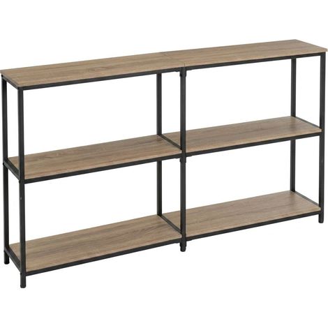 Scaffalatura Credenza Urban Salvaspazio Metallo Legno Cucina 160x30x95 cm