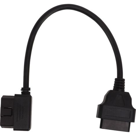 Cble adaptateur OBD2, connexion Flexible et Stable, cble d'extension mle à femelle 16 broches pour voiture (1/5)