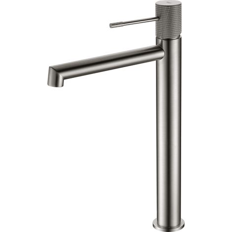 Grifo de lavabo alto Line níquel cepillado [ IMEX® ]