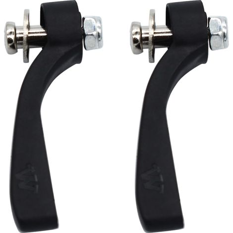 Lot de 2 leviers de réglage pour tondeuse à cheveux, accessoires de rechange compatibles avec les tondeuses à cheveux Wahl 5 Star Magic Clip Senior Super Taper 8148 8504 1919 8591 (noir) (1/5)