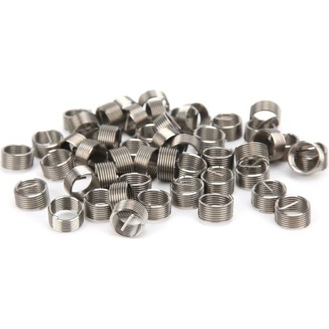 Satz mit 50 Gewindeeinsätzen aus Edelstahl zur Reparatur und zum Schutz von M10x1x1D-Gewinden