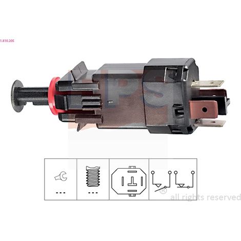 Interrupteur des feux de freins EPS 1.810.205 OPEL 13 118 574 13 173 407