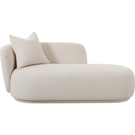 Mykonos Sofa , Daybed mit Kissen natur.