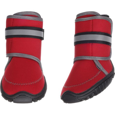 Chaussures XXXL 10.7 x 8.8 cm Kajan Rouge 2 pièces pour chien - Flamingo