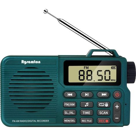 Capteur d'amplification FM portable Lecteur de charge vert (1/5)
