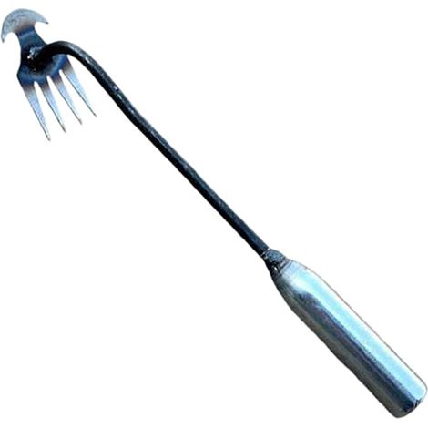 Herramienta Para Desherbar - 80 Cm - Punta En Forma De V - Mango Antideslizante - 500 G (1/5)