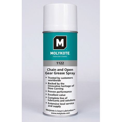 Lubricante molykote 1122 adherencia extrema resistencia presión 400ml