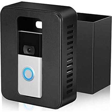[JAMAIS UTILISÉ]Support de sonnette vidéo pour portes d'appartement, sans perçage, dispositif antivol, appartement