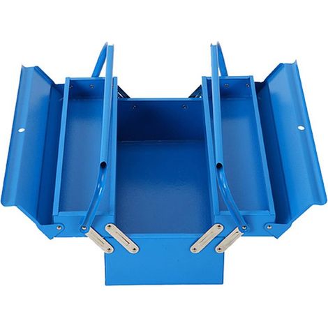 Werkzeugkoffer TB102F, 430x200x160 mm, 3-teilig, Metallbox