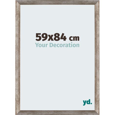 Cadre Puzzle 59x84 cm - Métal Vintage - MDF - Mura. (1/5)