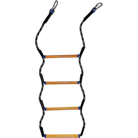 Échelle de corde pliable pour kayak ou bateau, 4 marches, B (1/5)