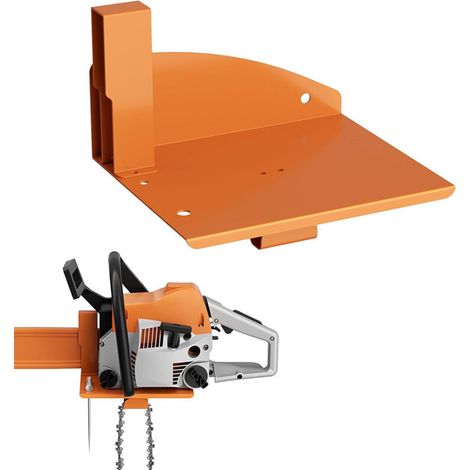 Support mural robuste pour tronçonneuses, support de rangement pour outils de garage, support mural pour tronçonneuses de la série Stihl-MS (1/5)