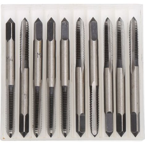 10 Pièces de Vis M4 en Acier Carbone, Quincaillerie pour Machines-Outils, Manuelles, Marque Zoternen (1/4)