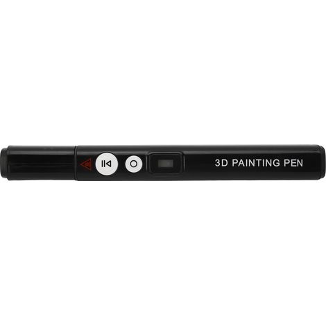 Stylo d'impression haute température, tiroir intelligent 3D avec écran LCD, version anglaise, noir (1/5)