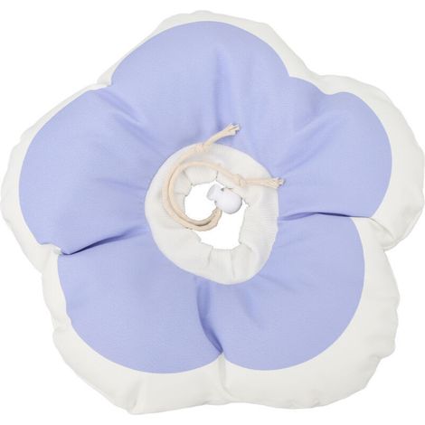 Blumenförmiges Katzenhalsband, verstellbarer und weicher Halsring zur Unterstützung der Wundheilung, lila M (1/5)