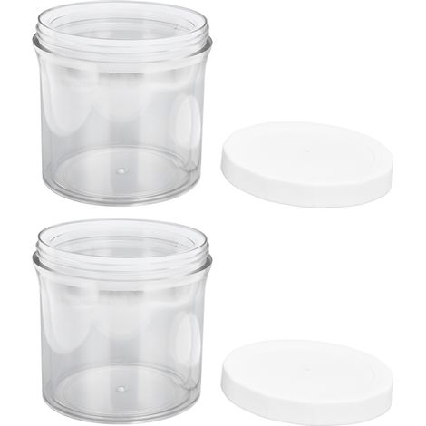 Boîte de Rangement Alimentaire Hermétique 2 Pièces, Rétractable et Ajustable avec Couvercle pour Cuisine (1/5)