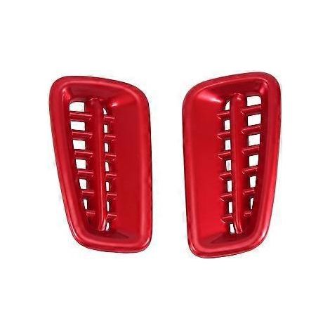 2 pièces de garniture décorative pour grille d'aération latérale du tableau de bord (1/5)