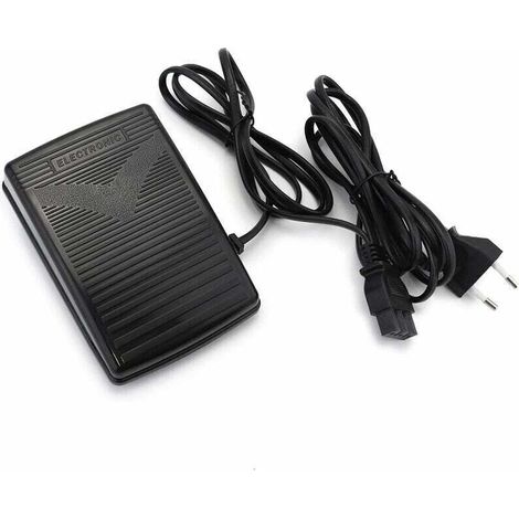 Sewing machine foot pedal with power cord, 200-240V (1/5)
