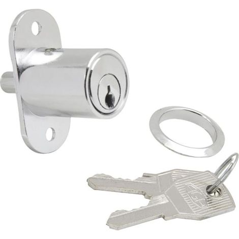 WOLFPACK LINEA PROFESIONAL cerradura puerta corredera pulsador 147/27 mm.  cromado