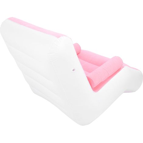 Canapé-lit gonflable, chaise longue pliable et Portable avec accoudoirs, pour salon, chambre à coucher, bureau, voyage, Camping (1/5)