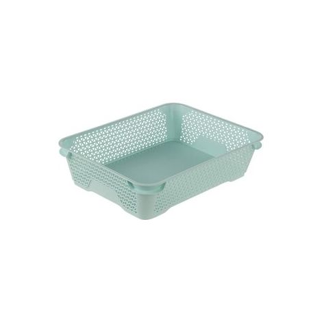 Mini Cesta, DIN A5, 26,5 x 20 x 7 cm, Mirko, Azul