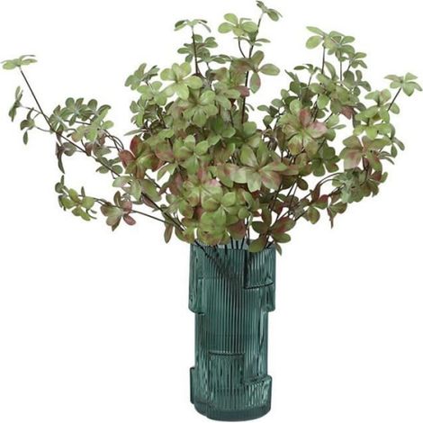 Fleur Artificielle - Plante Séchée Décorative - Hauteur 62 cm - Feuillage Réaliste en Plastique et Soie - 1 Pièce (1/4)