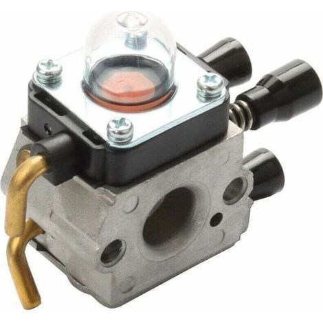 Vergaser mit Kraftstoffleitung für STIHL HS75 HS80 HS85 HL75 HL75K FH75 HT70 HT75 KM80 KM85 KM85R SP80 SP85 FC75 FC85 Heckenschere Kantenschneider, (1/3)