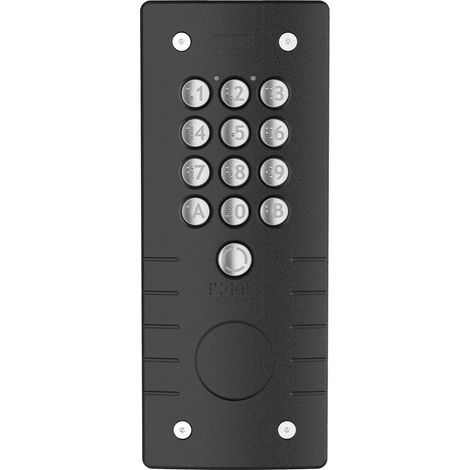 Clavier Connecte 2F A54 Zamac Anthracite - URMET 16074003