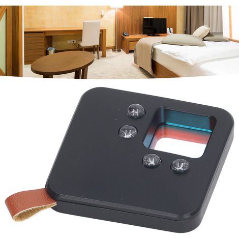 Der neue Infrarotdetektor Q88 ist ein Miniatur-Spionagekameradetektor, der versteckte Kameras aufspüren kann und als Anti-Spyware-Gerät für Hotels dient. (1/5)