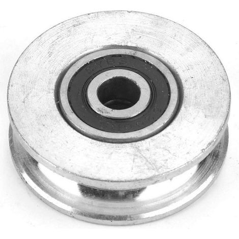 Roue de guidage de câble métallique à roulement haute résistance pour poulie (56 mm) (1/4)