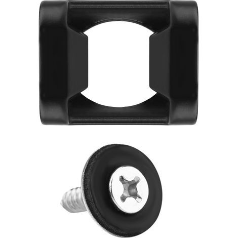 [Décapsuleur de Plaque d'Immatriculation] pour Jeep Wrangler JK TJ - Aluminium Noir, Montage Sans Modification, Accessoire Pratique (1/5)