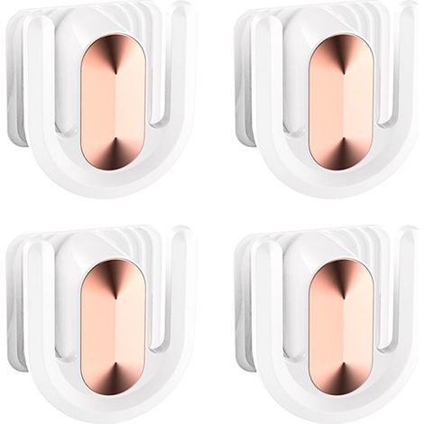 4 PCS Porte Chaussures Mural Adhesif Porte Pantoufle Mural en Plastique Supports Muraux pour Pantoufles Support de Chaussures Muralp Our la Salle de Bains la Chambre à Coucher Le Salon