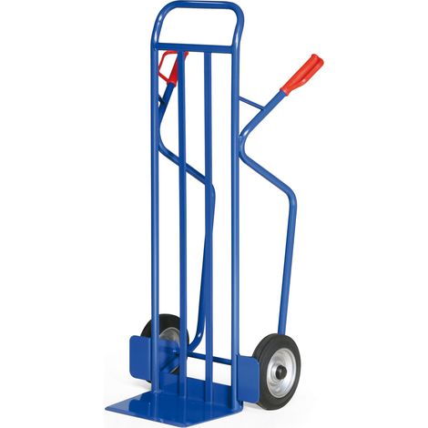 Bako Logistiksysteme Stahlrohr Stapelkarre 350kg Traglast Kugellager Vollgummi 380x270mm