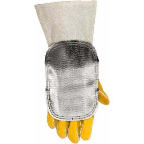 Protector de mano WELDAS aluminizado para altas temperaturas                 Una pieza