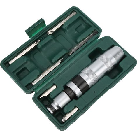 Tournevis à choc professionnel en acier au chrome-vanadium, embouts de remplacement pour visseuse, lot d'accessoires de tête de tournevis (1/5)