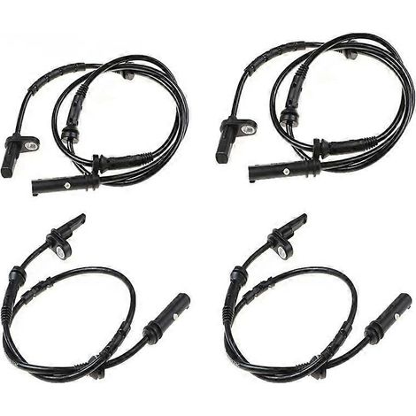 Lot de 4 capteurs de vitesse de roue ABS avant/arrière gauche/droite pour BMW X3 F25 et X4 F26 (références 34526869292 et 34526869293). (1/5)