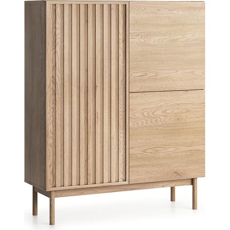 Buffet Idor mit 3 Türen, Holzoptik, 106cm