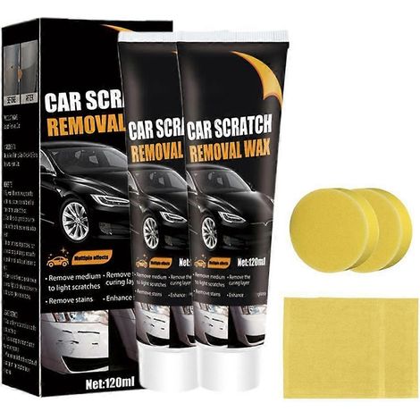Cire anti-rayures 120 ml, outil général pour l'élimination et la réparation des rayures sur la peinture automobile (1/5)