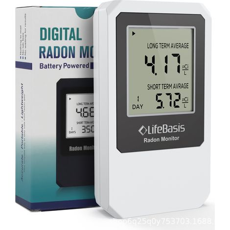 Détecteur de Radon – Analyse de Sol et d’Air – Spectromètre Alpha – Portable (1/4)