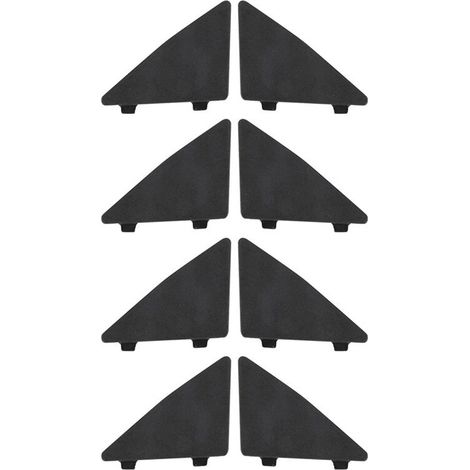 Protezioni triangolari (BHN1-50-101 BHN1-50-102) per il paraurti anteriore dei modelli Mitsubishi Serie 3 Axela 2014-2016. (1/3)