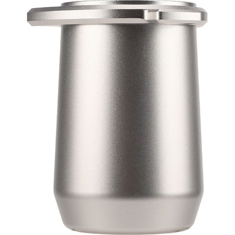 54 mm leichter Messbecher aus Aluminiumlegierung mit Spritzwasserschutz für Breville 8 Kaffeemaschinen – Silber