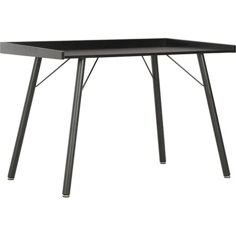 Schreibtisch Schwarz 90×50×79 cm