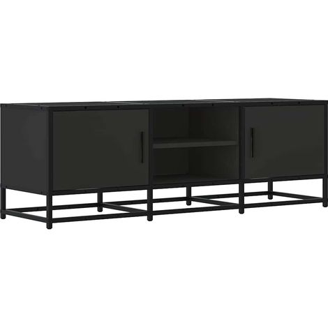 Maison Exclusive - TV-Schrank Schwarz 120x35x41 cm Holzwerkstoff (1/5)