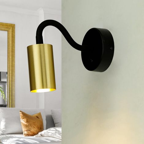LED Deckenlampe Metall Schwarz Ø48,5cm LUKE