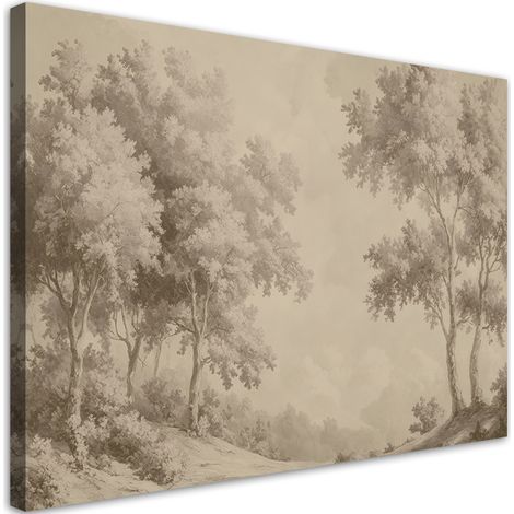 Tableau déco Arbres de la forêt nature 100x70 (1/5)
