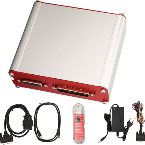 GARRYFIZH Scanner de voiture 74 modules, programmateur de clonage ECU, puce Turing, outil de diagnostic, logiciel version 1.21