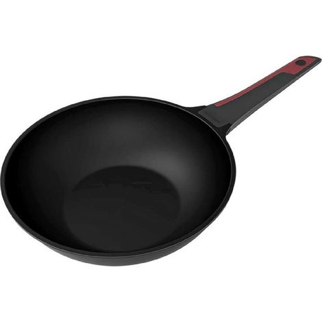 Cecotec Padella Wok 28 cm Rivestimento Antiaderente Collezione Gourmet+ (1/5)
