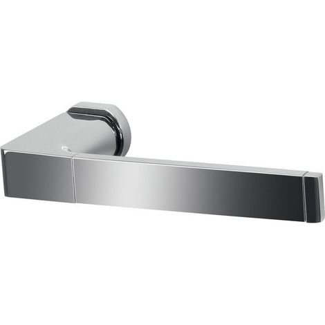 Porte rouleau papier WC Mural MILO Acier Gris Spirella (1/3)