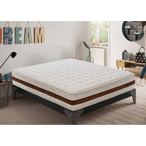 Matelas 90x200 à mémoire de forme ergothérapie 29 cm épaisseur avec 5 cm de mémoire modèle Premium (1/4)