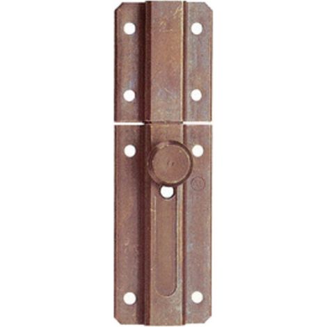 BL CATENACCIOLO ORIZZONTALE ACCIAIO BRONZ 80 MM